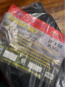 Shade net 10x10 black