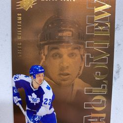 2024-25 UD SPx All Time Holoview Tiger Williams Bronze ATG-TW Maple Leafs