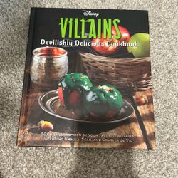 Disney Villains Cookbook New 