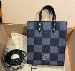Louis Vuitton Sunset Collection Limited Edition Black Checkered Bag
