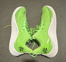 Under Armour Curry Flow 10 Men’s Basketball Shoes Green/White