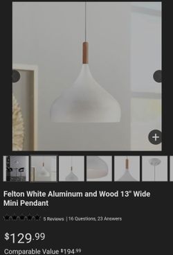 Pendant light