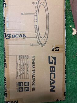 NEW FED Fitness BT2 40” Mini Rebounder Trampoline 450LB