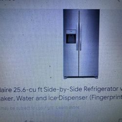 Frigidaire 25. CU FT