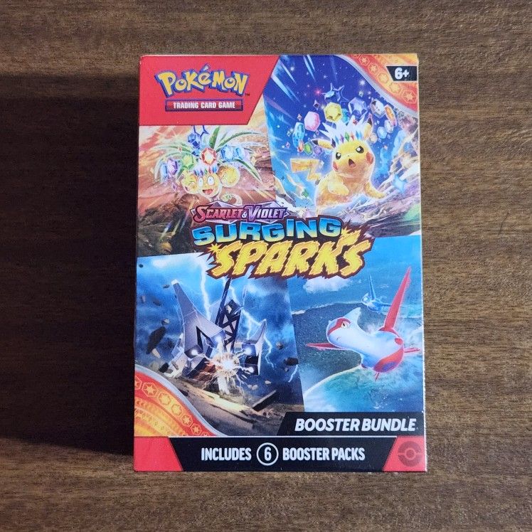pokémon scarlet violet surging sparks booster trading cards Amazon.com: Pokemon TCG: Scarlet & Violet main image 1