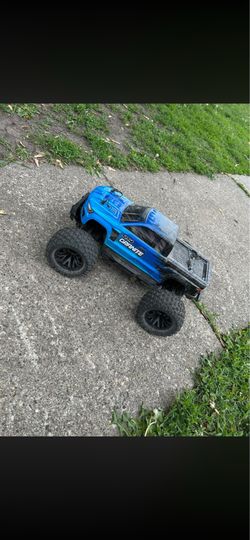 Arrma Granite 4x4 MEGA 550 RTR 1/10 Monster Truck (Blue) w/Spektrum SLT3 2.4GHz Radio