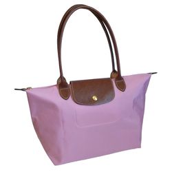 Longchamp Pink Tote Bag.