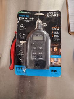 My Touch Smart Plug-in Timer