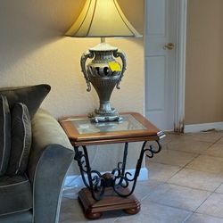 2 End Tables +long Table