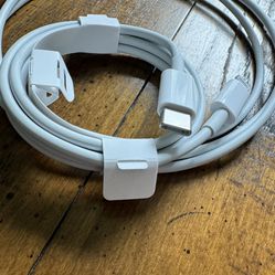 4 Apple Lightening Cable, USB-C