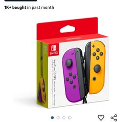 Nintendo Switch 2017 Joy Con Neon Purple/Neon Orange