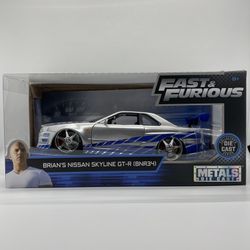 Fast And Furious Brian’s Nissan Skyline 1/24 Scale