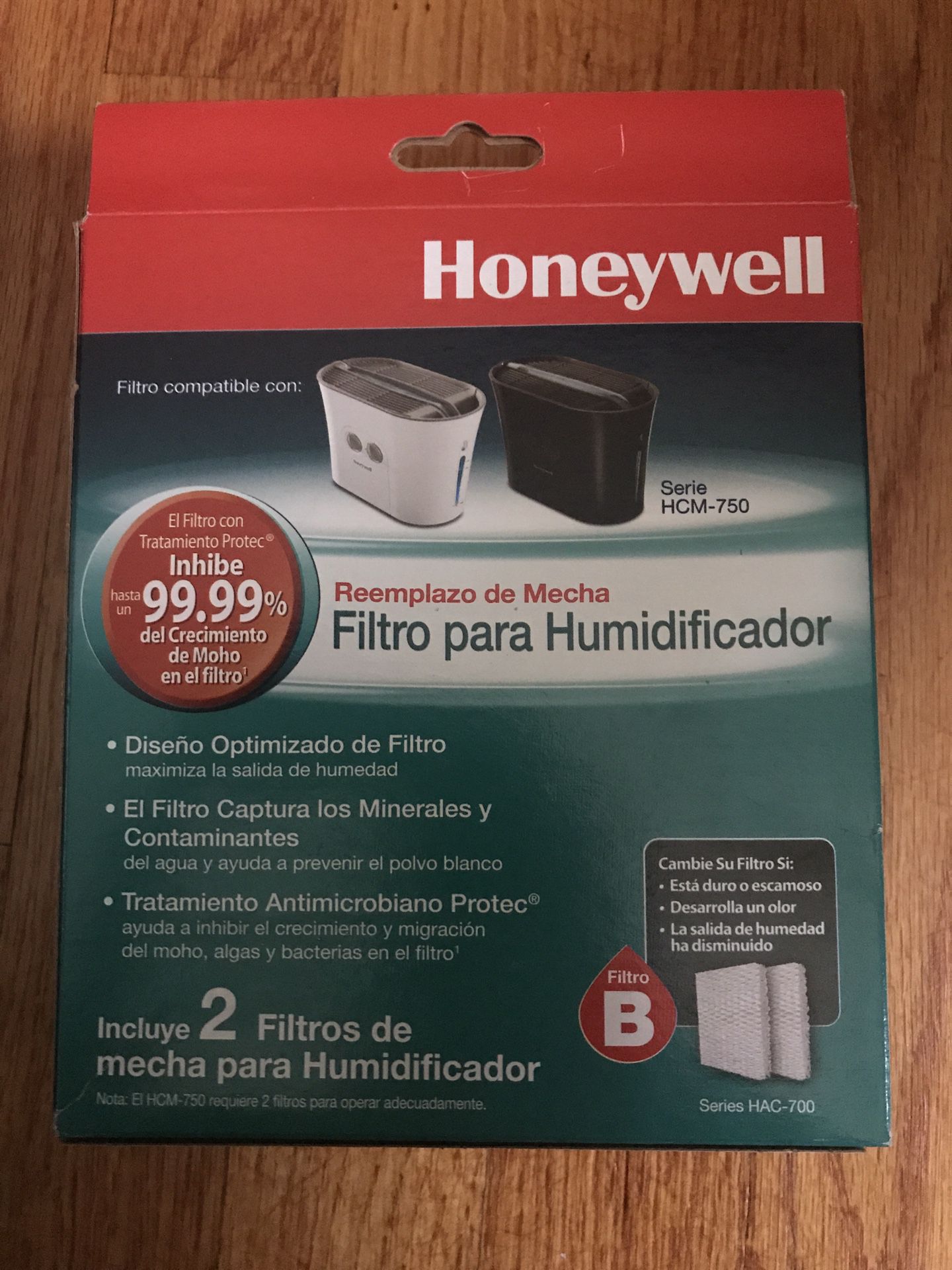 Honeywell humidifier filter 2 in pack