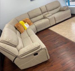Limited stock Alejandra reclining sectional $1499