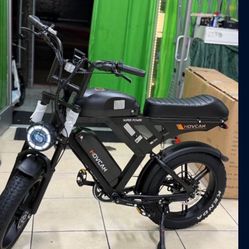 MOVCAN V30 MAX DUAL BATTERY ELECTRIC BIKE-PEAK POWER 1500W-SPEED 32 MPH-RANGE 120 MILES DUAL HYDRAULIC DISC BRAKES FOR MAXIMUM SAFETY AND CONTROL WEIG