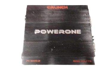 Crunch P1-1000.2 Black Car Audio Amplifier
