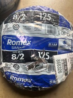 Romex 8/2 125ft