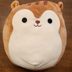 Squishmallow Sawyer Squirrel Brown Kellytoy Plush 8