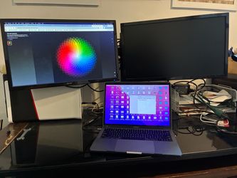 Computer dual monitors