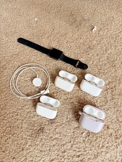 Apple Watch and AirPod case