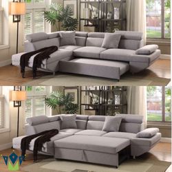 Sectional Sofa w/Sleeper In Offer 🔥🔥🔥
