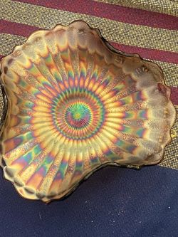 Iridescent bowl
