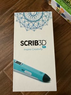 Brand-New SCRIB3D P1 3D Printing Pen – $32