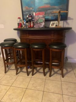 Bar with Stools