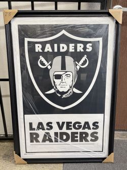 NFL Las Vegas Raiders Framed Posters