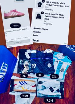 Kith x Adidas Messi Collection