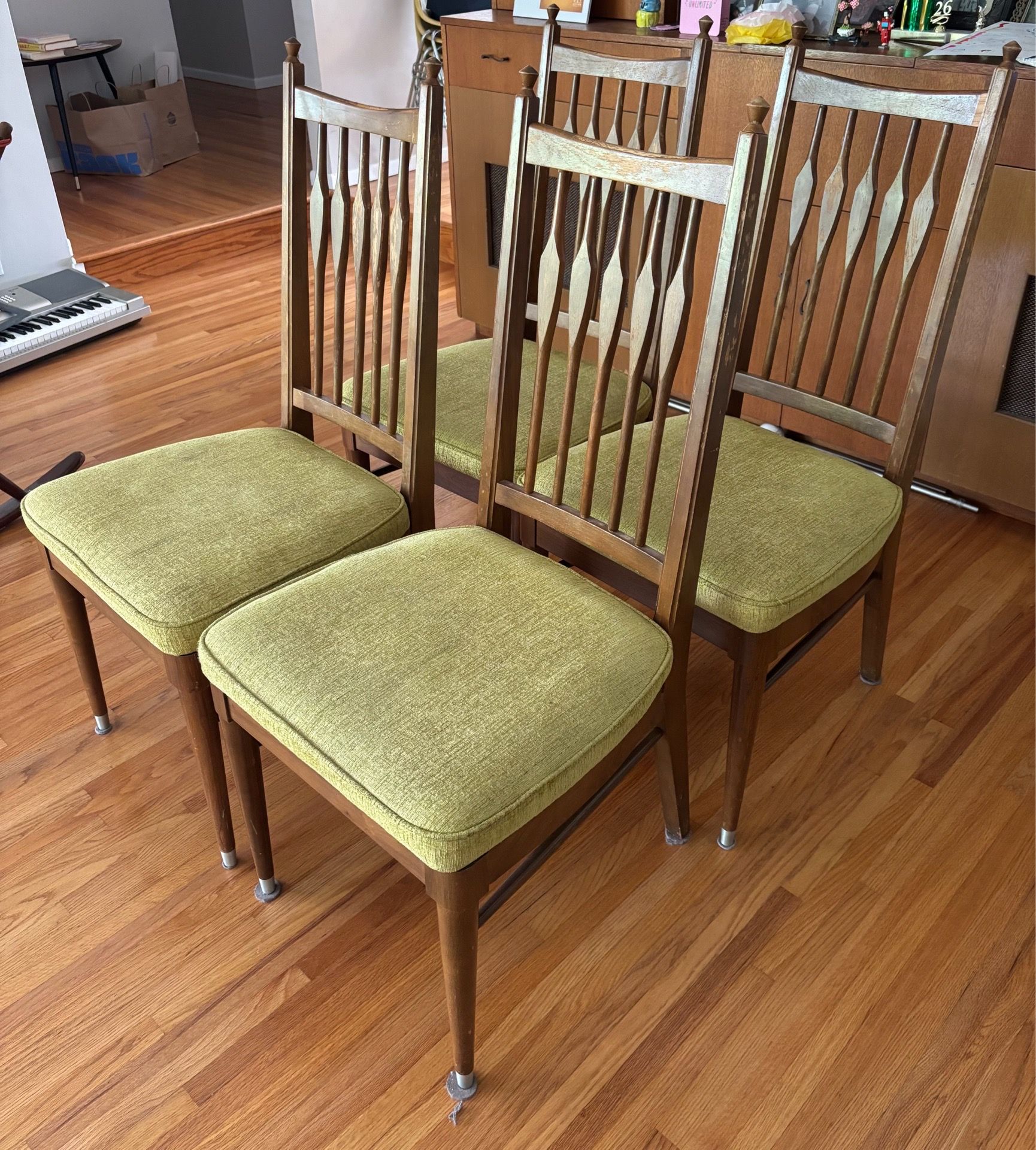 Mid century dining chairs