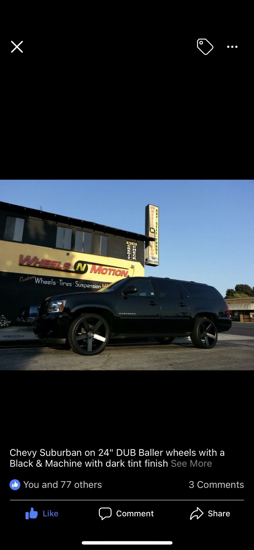 24” DUB Rims with tires