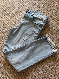 Levi's Light Wash Distressed Jeans Sz 30