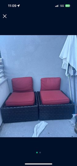 Patio Chairs/ Table / Storage