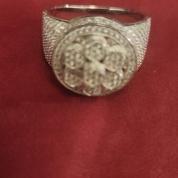 Men Silver Ring 