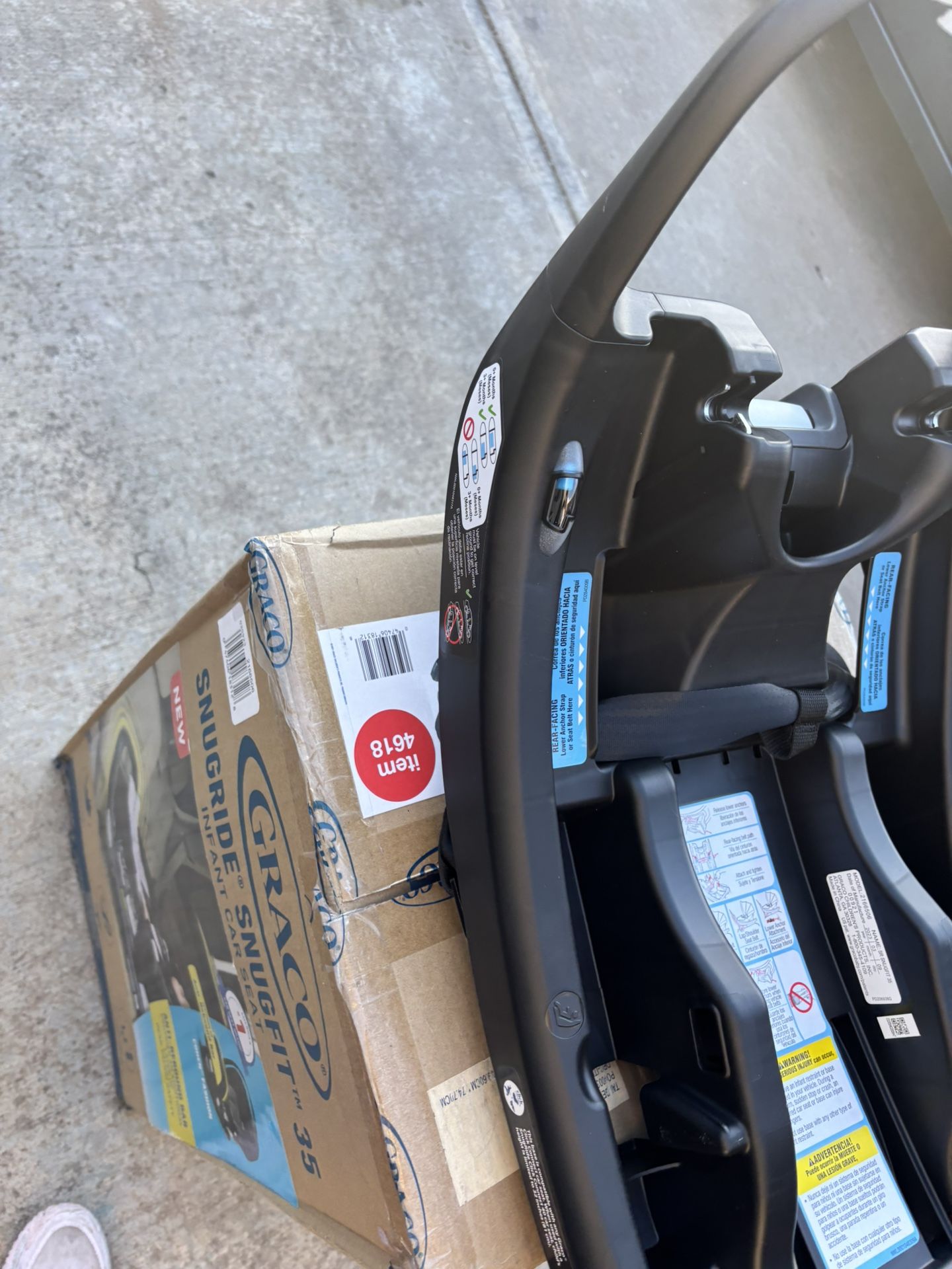 New Greco Snuggle Fit Car Seat