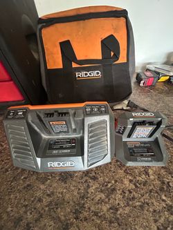 Rigid chargers and bag