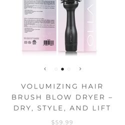 Volumizing Hair Brush Blow Dryer