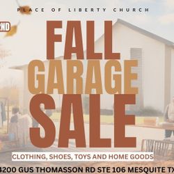 Garage Sale At Church! - Mesquite, TX