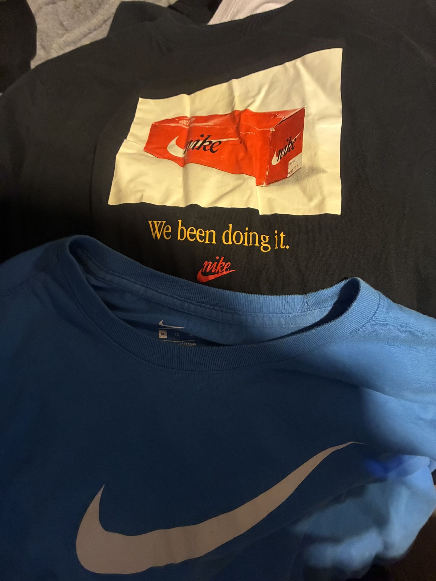 Nike Shirts Red Blue White Xl