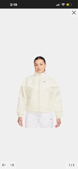 Nike women’s jacket windbreaker XXL off white