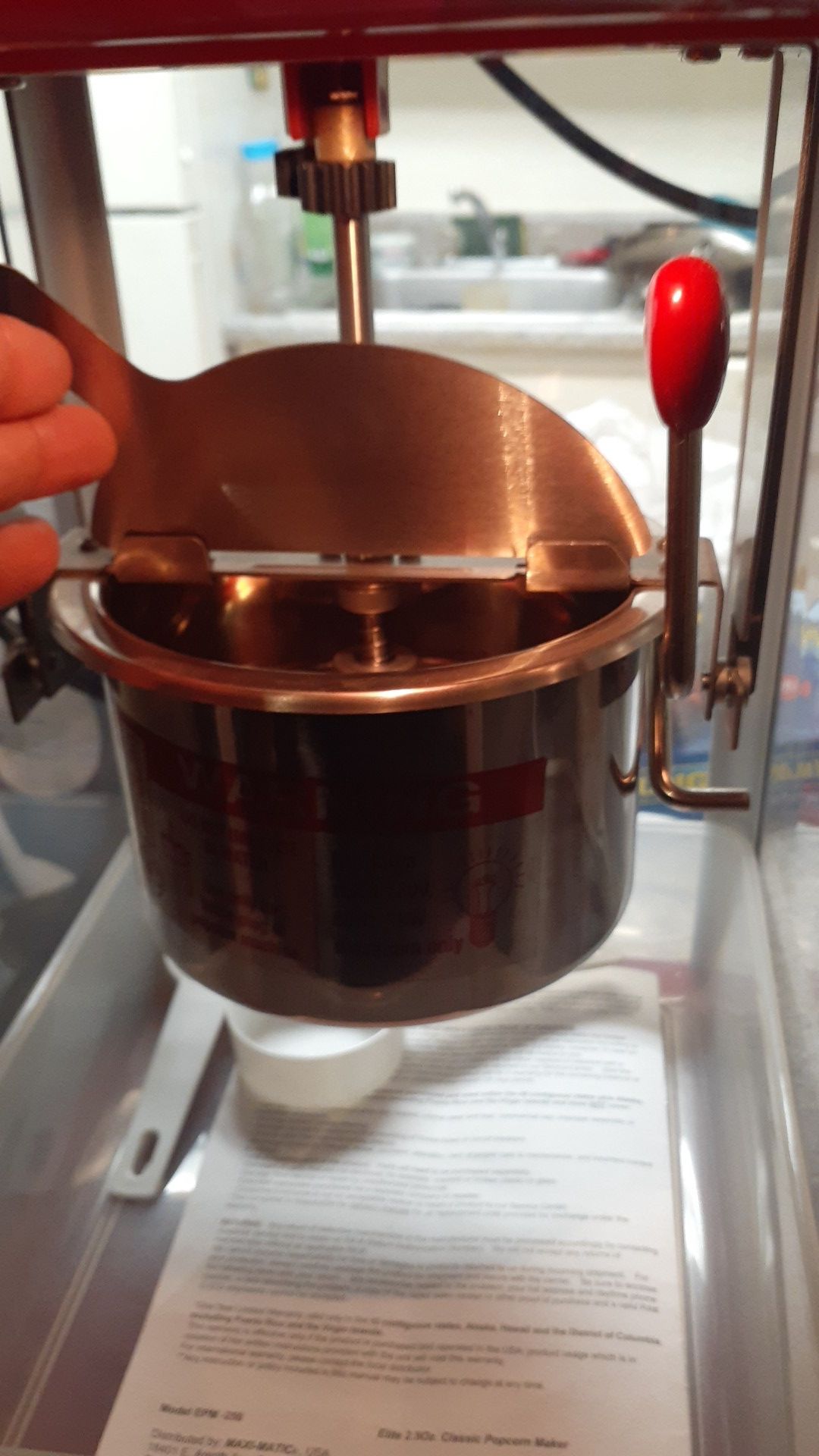 Elite popcorn maker 2.5oz