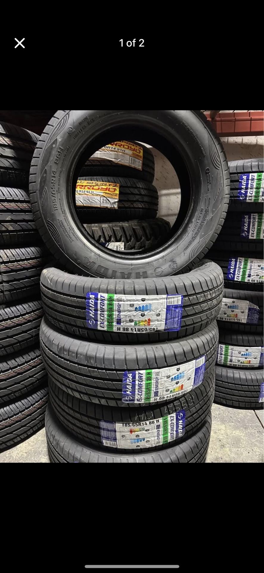 185/65/14 Haida Ex-Comfort Tires