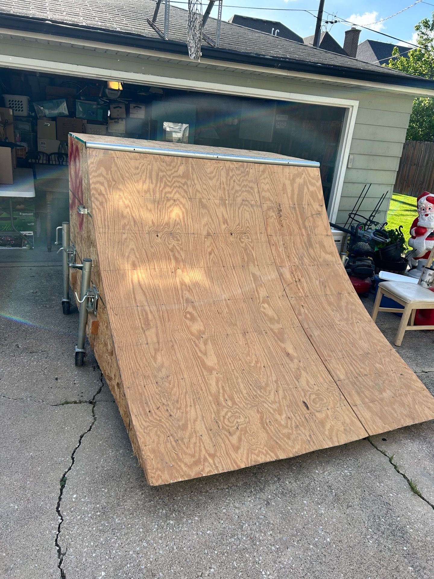 Wood Skate Ramp