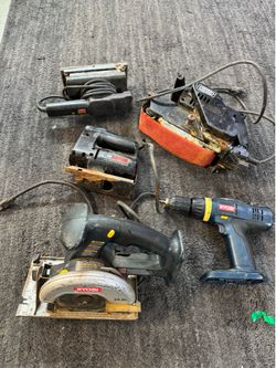 Craftsman, Ryobi, Black & Decker Power Tools Bundle
