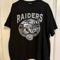 2003 Vintage Raiders Super Bowl Tshirt 