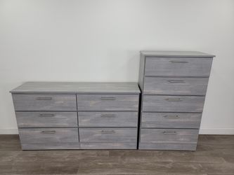 ✨GRAY DRESSER + CHEST