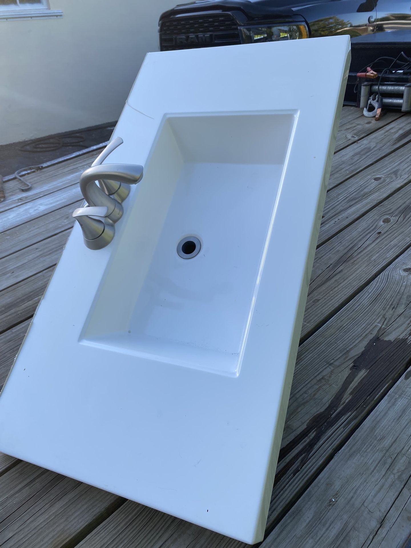 Bathroom Vanity Top W/ Faucet