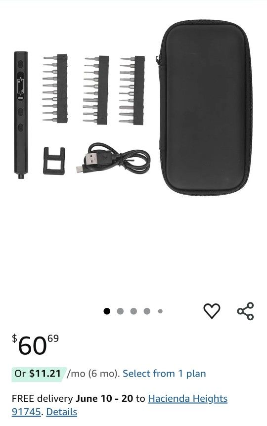Sequre Electric Screwdriver For Small Parts