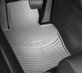 All-Weather Rubber Floor Mats - 2003-2008 BMW Z4
